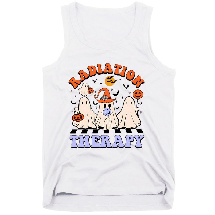 Radiation Therapy Halloween Boo Tank Top