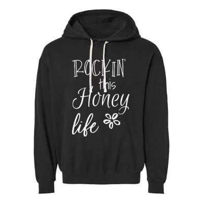 Rockin This Honey Life Special Grandma Garment-Dyed Fleece Hoodie