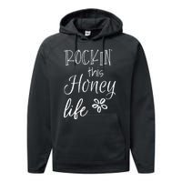 Rockin This Honey Life Special Grandma Performance Fleece Hoodie