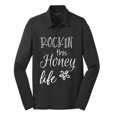 Rockin This Honey Life Special Grandma Silk Touch Performance Long Sleeve Polo