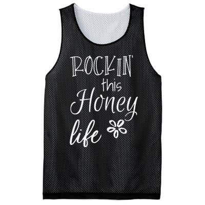 Rockin This Honey Life Special Grandma Mesh Reversible Basketball Jersey Tank