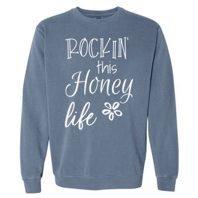 Rockin This Honey Life Special Grandma Garment-Dyed Sweatshirt