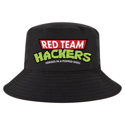 Red Team Hackers Heroes In A Popped Shell Cool Comfort Performance Bucket Hat