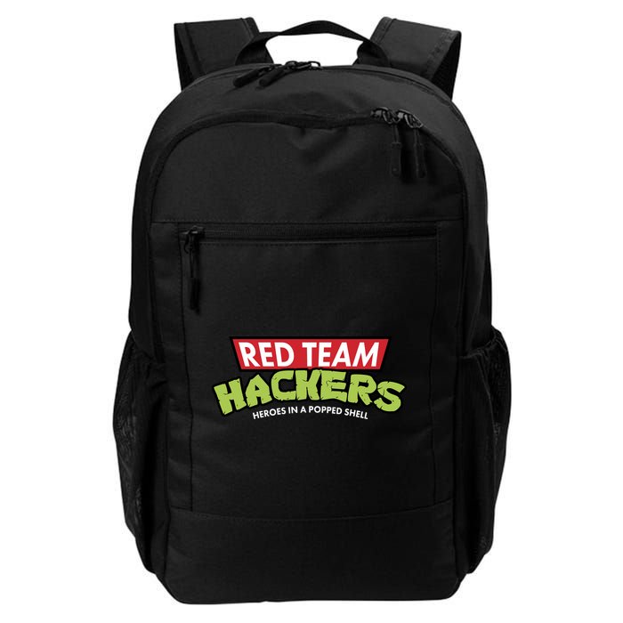 Red Team Hackers Heroes In A Popped Shell Daily Commute Backpack