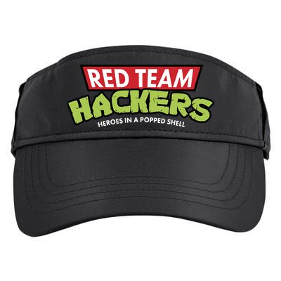 Red Team Hackers Heroes In A Popped Shell Adult Drive Performance Visor