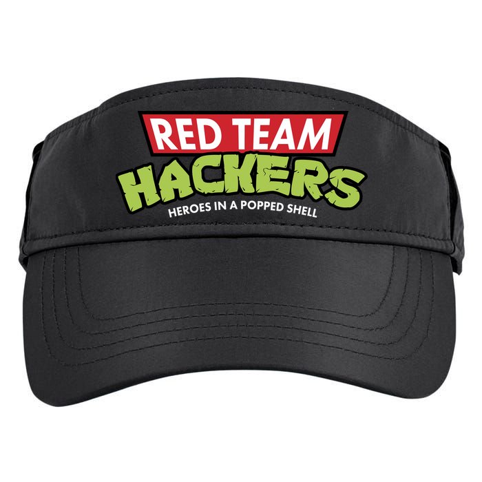 Red Team Hackers Heroes In A Popped Shell Adult Drive Performance Visor
