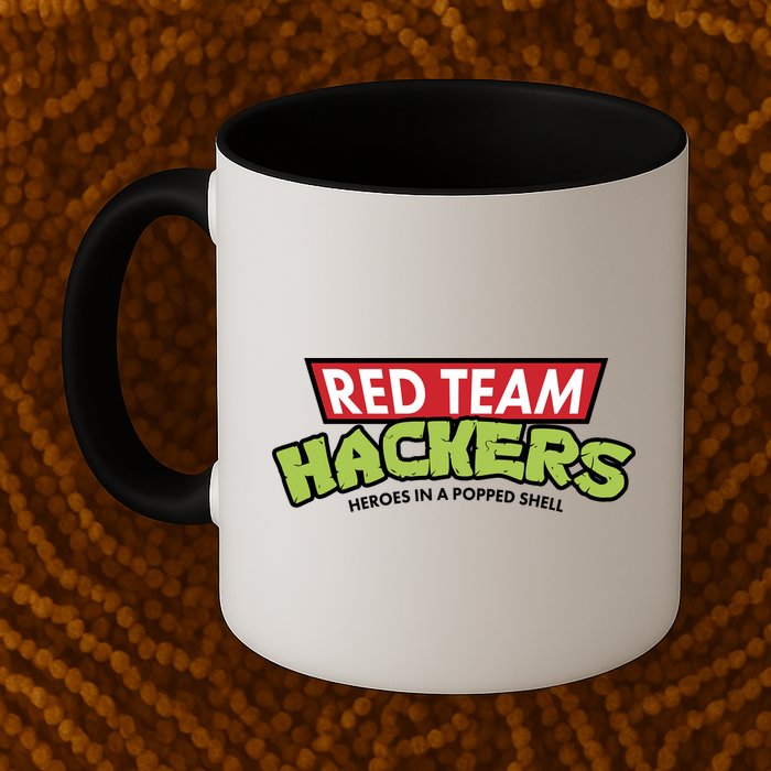 Red Team Hackers Heroes In A Popped Shell Mug