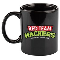 Red Team Hackers Heroes In A Popped Shell 11oz C Handle Ceramic Mug