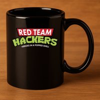 Red Team Hackers Heroes In A Popped Shell 11oz C Handle Ceramic Mug