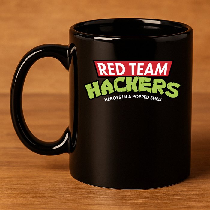 Red Team Hackers Heroes In A Popped Shell 11oz C Handle Ceramic Mug