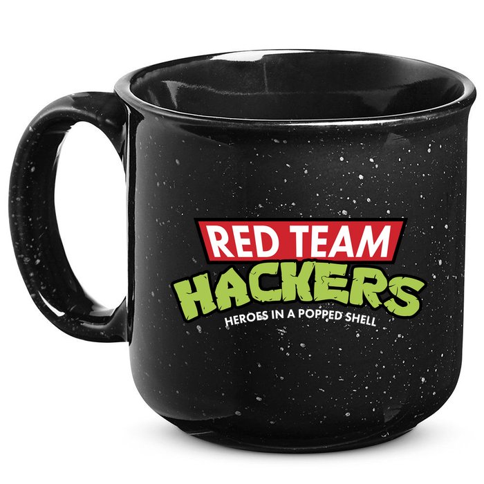 Red Team Hackers Heroes In A Popped Shell 15oz Campfire Ceramic Mug