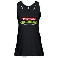 Red Team Hackers Heroes In A Popped Shell Ladies Essential Flowy Tank