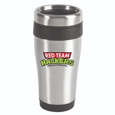 Red Team Hackers Heroes In A Popped Shell 16oz Travel Tumbler