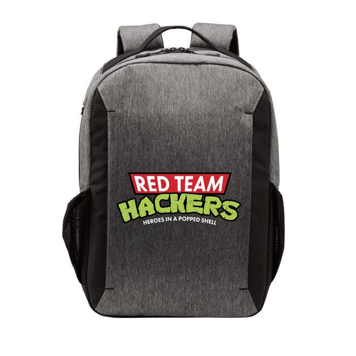 Red Team Hackers Heroes In A Popped Shell Vector Backpack