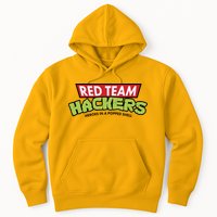 Red Team Hackers Heroes In A Popped Shell Hoodie