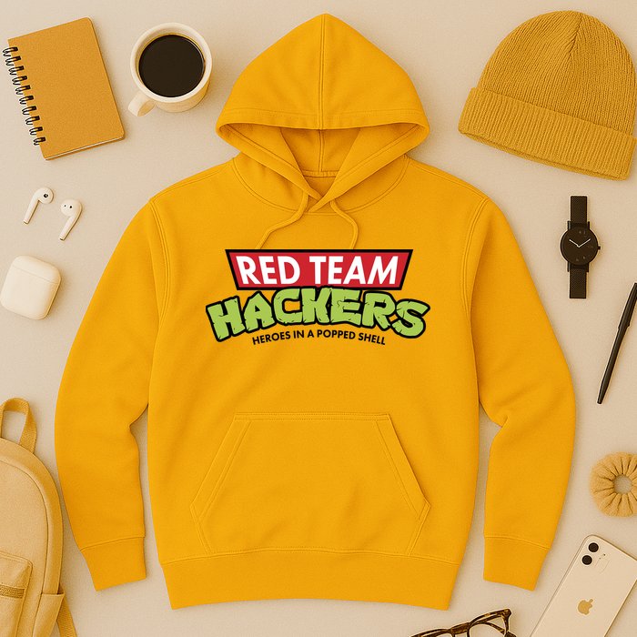Red Team Hackers Heroes In A Popped Shell Hoodie