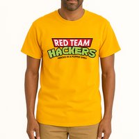Red Team Hackers Heroes In A Popped Shell Tall T-Shirt