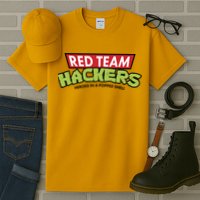 Red Team Hackers Heroes In A Popped Shell Tall T-Shirt