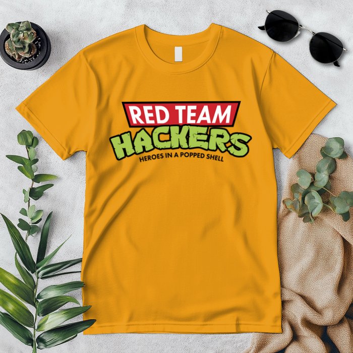 Red Team Hackers Heroes In A Popped Shell Premium T-Shirt