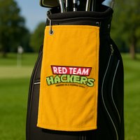Red Team Hackers Heroes In A Popped Shell Golf Towel