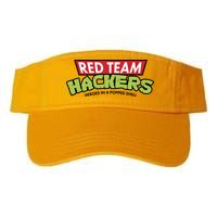 Red Team Hackers Heroes In A Popped Shell Visor