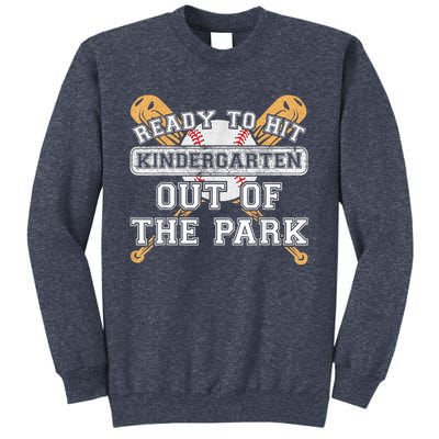 Ready To Hit Kindergarten Out Of The Park - Back to School Sweatshirt