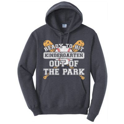 Ready To Hit Kindergarten Out Of The Park - Back to School Tall Hoodie