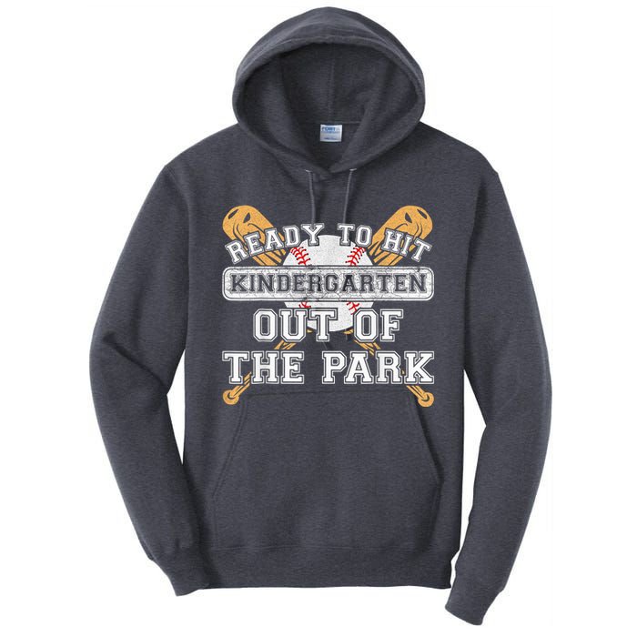 Ready To Hit Kindergarten Out Of The Park - Back to School Tall Hoodie