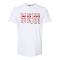 Run Thangs Have A Good Day Softstyle CVC T-Shirt