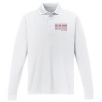 Run Thangs Have A Good Day Performance Long Sleeve Polo