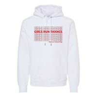 Run Thangs Have A Good Day Premium Hoodie