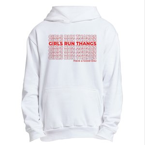 Run Thangs Have A Good Day Urban Pullover Hoodie