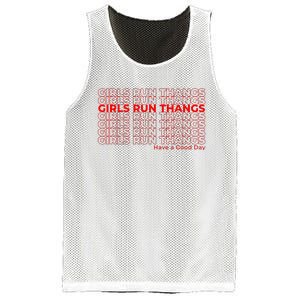 Run Thangs Have A Good Day Mesh Reversible Basketball Jersey Tank