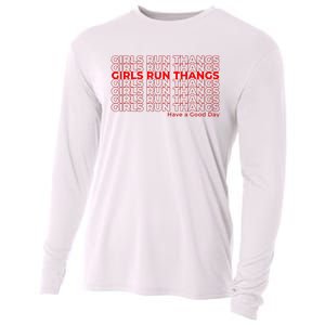 Run Thangs Have A Good Day Cooling Performance Long Sleeve Crew