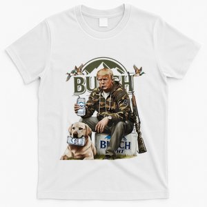 Retro Trump Hunting Deer Funny Beer Drinking Beer Hunting T-Shirt