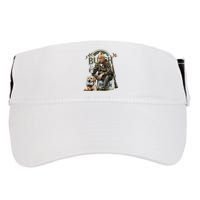 Retro Trump Hunting Deer Funny Beer Drinking Beer Hunting Adult Drive Performance Visor