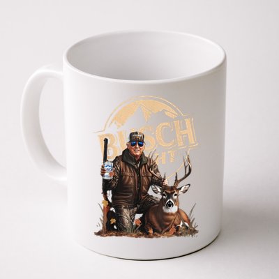 Retro Trump Hunting Deer Funny Beer Drinking Beer Hunting Mug