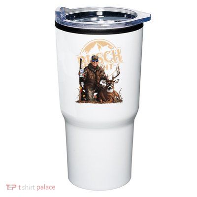 Retro Trump Hunting Deer Funny Beer Drinking Beer Hunting Tumbler
