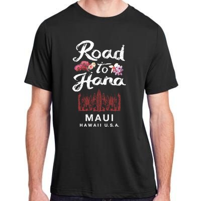 Road To Hana Maui Hawaiian Gift Adult ChromaSoft Performance T-Shirt