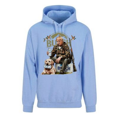 Retro Trump Hunting Deer Design Funny Beer Drinking & Hunting Unisex Surf Hoodie