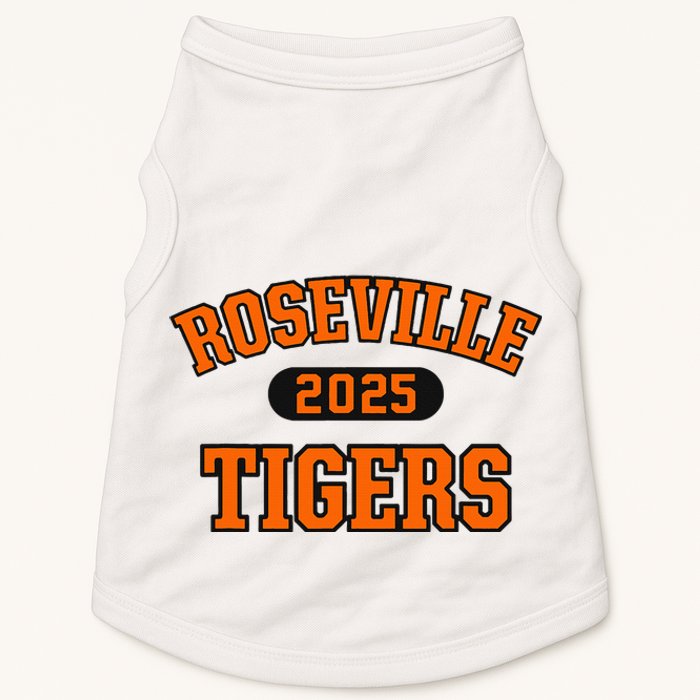 Roseville Tigers High School Arch 2025 Doggie Tank