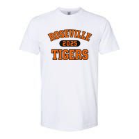 Roseville Tigers High School Arch 2025 Softstyle CVC T-Shirt