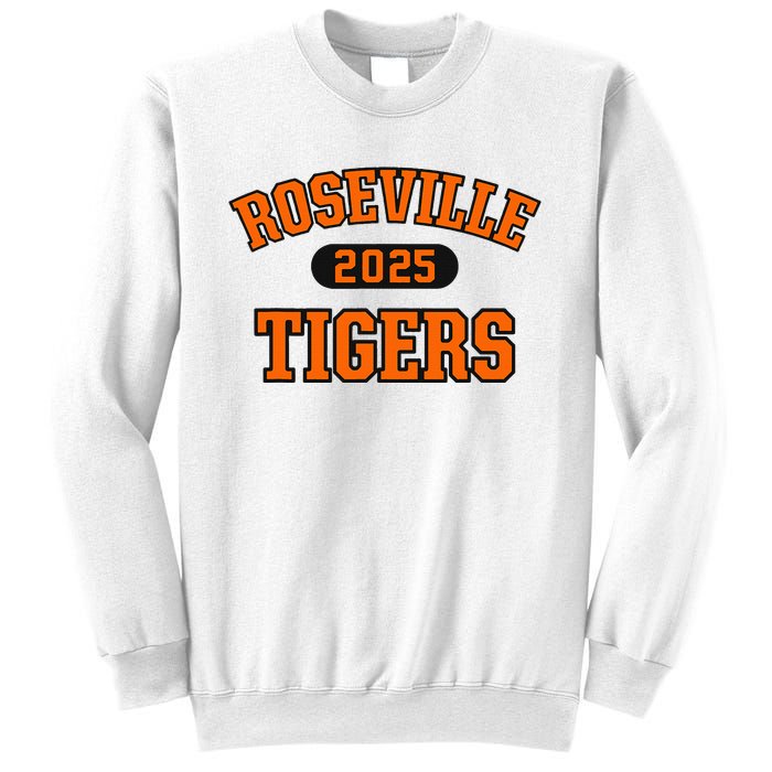 Roseville Tigers High School Arch 2025 Sweatshirt