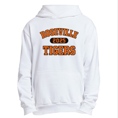 Roseville Tigers High School Arch 2025 Urban Pullover Hoodie