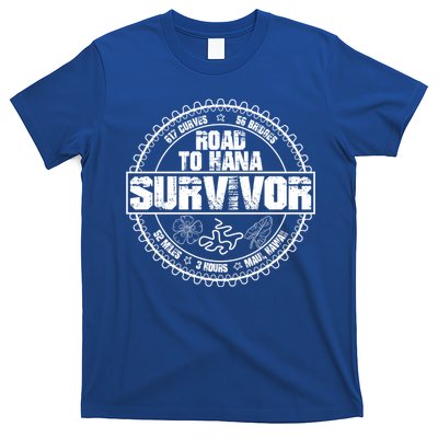 Road To Hana Survivor Curvy Palm Maui Hawaii Lover Gift T-Shirt