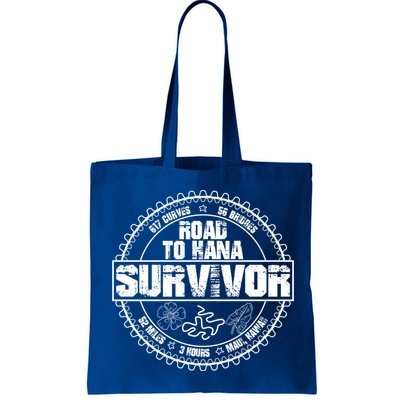 Road To Hana Survivor Curvy Palm Maui Hawaii Lover Gift Bag