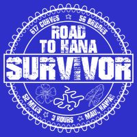 Road To Hana Survivor Curvy Palm Maui Hawaii Lover Gift Magnet