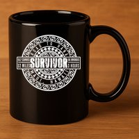 Road To Hana Survivor Curvy Palm Maui Hawaii Lover Gift 11oz C Handle Ceramic Mug
