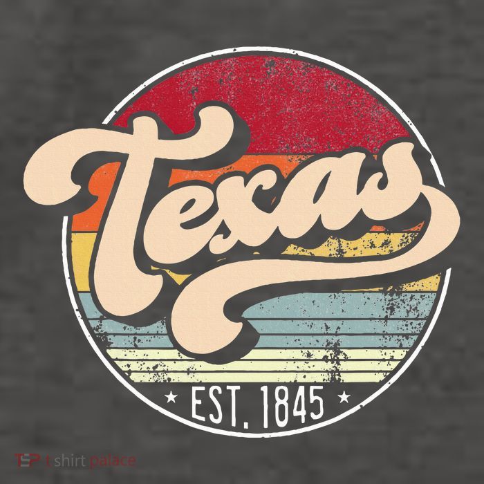 Retro Texas Home State Tx Cool 70s Style Sunset Vector Backpack