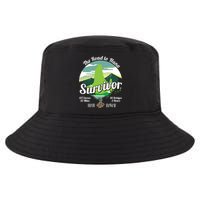 Road To Hana Survivor Curvy Palm Maui Hawaii Lover Gift Cool Comfort Performance Bucket Hat